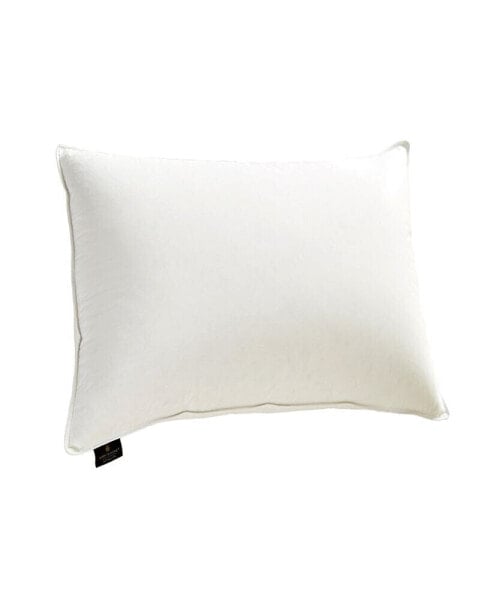 Premium White Down Medium/Firm Cotton Pillow, Standard/Queen
