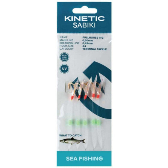 KINETIC Sabiki FullHouse Feather Rig 4