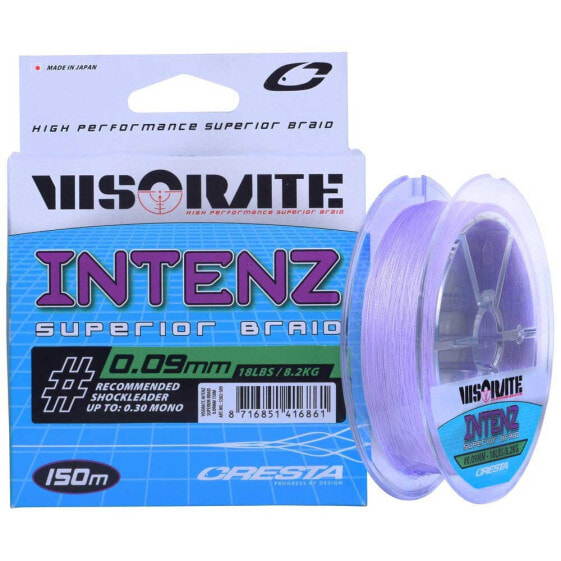 Плетеный шнур для рыбалки CRESTA Visorate Intenz Sup Braided Line 150 м