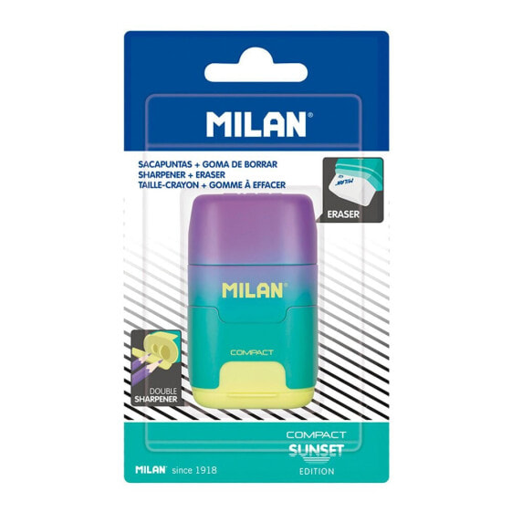 MILAN Compact Sunset Eraser Sharpener