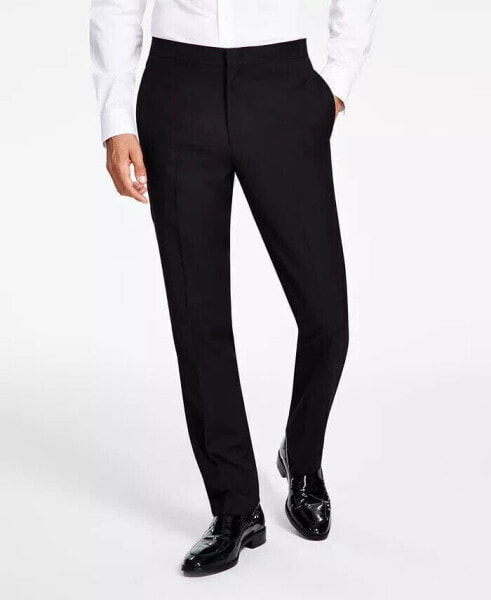 Alfani Men's Slim-Fit Tuxedo Pants Black 32W x 30L