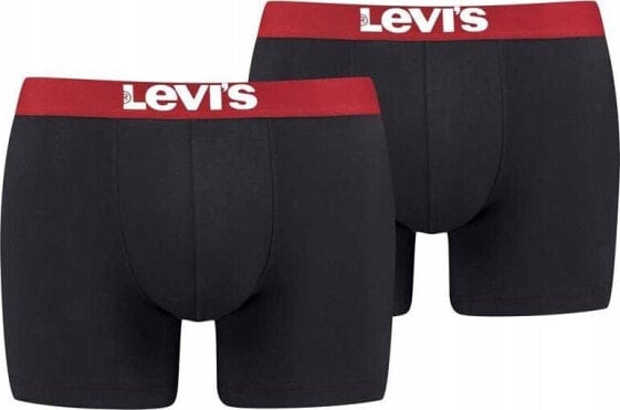 Levi`s Levi's Boxer 2 Pairs Briefs 37149-0272 Czarne M