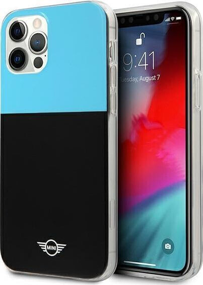 Чехол для смартфона MINI iPhone 12/12 Pro 6,1" голубой Color Block