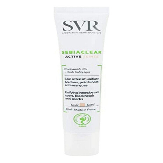 Увлажняющий крем с эффектом макияжа SVR Sebiaclear Средство от прыщей 40 ml