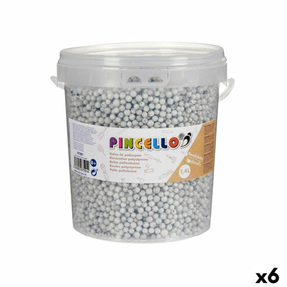 Ремесленный материал шары Pincello 6 штук 13,5 x 14 x 14,5 cm