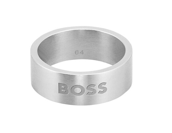 Кольцо мужское стальное Hugo Boss 1580457