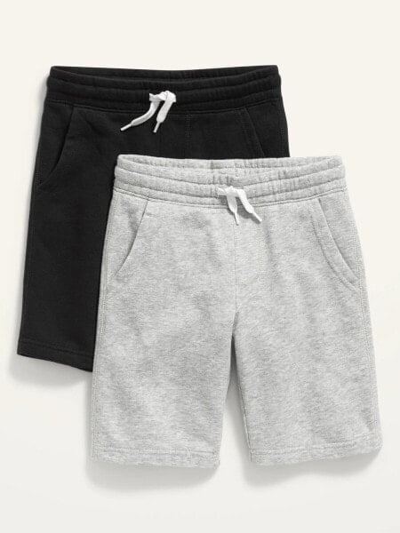 2-Pack Fleece Jogger Shorts for Boys (At Knee)