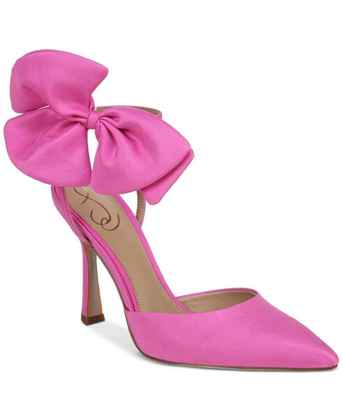 Women's Halie Pointed-Toe Bow Pumps
