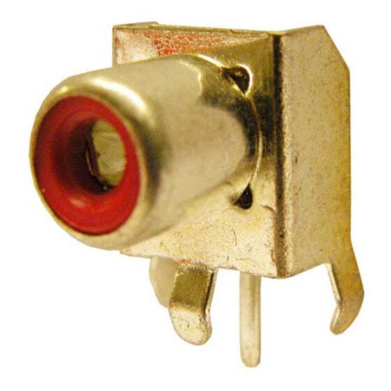 EUROCONNEX 3253R Angled Chassis rca female connector