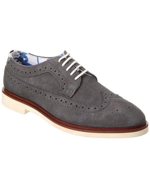 Мужская обувь Paisley & Gray Telford Слипоны из замши серого цвета 8.5M