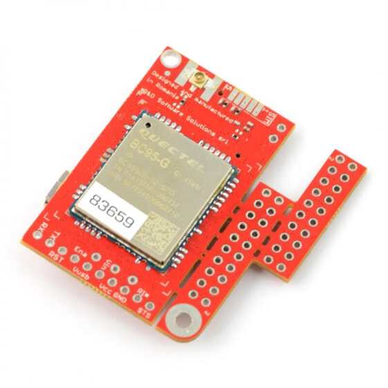 GSM LTE Module IoT-u-GSM shield v2.19 BC95G - for Arduino and Raspberry Pi - u.FL connector