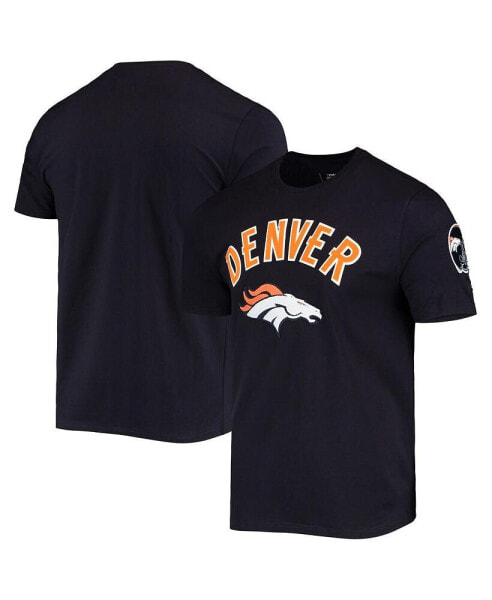 Men's Navy Denver Broncos Pro Team T-shirt