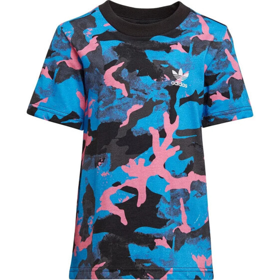 ADIDAS ORIGINALS Allover Print Camo short sleeve T-shirt