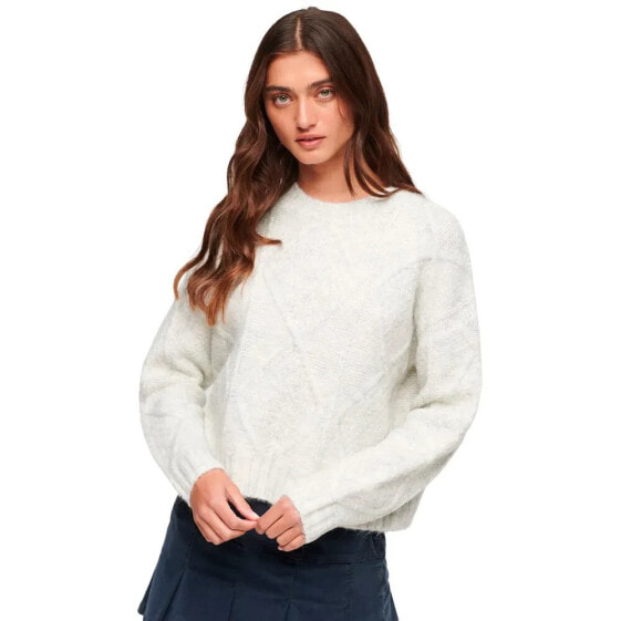 SUPERDRY Chunky Cable high neck sweater