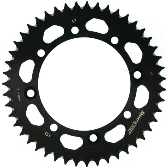 SUPERSPROX Aluminium Suzuki 420x47 RAL455X47BLK Rear Sprocket