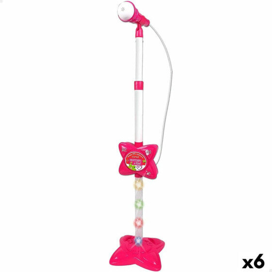Игрушка Детская микрофон Bontempi Розовый Электрический