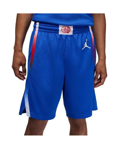 Men's Blue France Basketball 2024 Summer Olympics Swingman Shorts