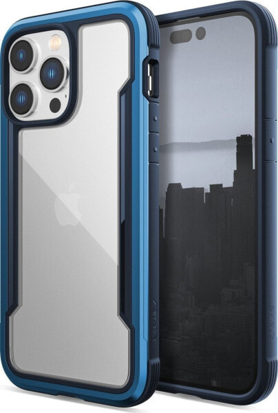 Raptic Shield Case etui iPhone 14 Pro Max pancerny pokrowiec niebieski