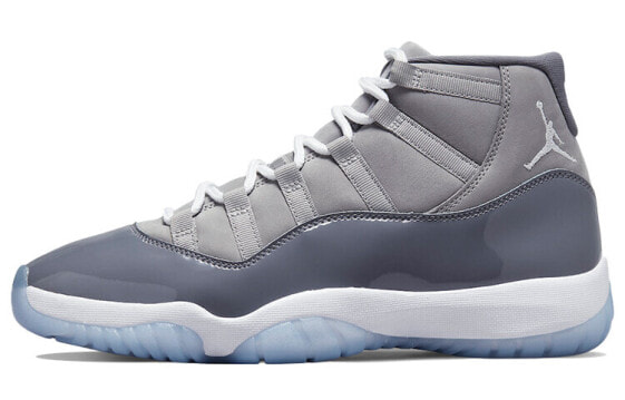 Jordan Air Jordan 11 retro "cool grey" 耐磨防滑 中帮 复古篮球鞋 男女同款 灰白 2021年版 / Кроссовки Jordan Air Jordan CT8012-005