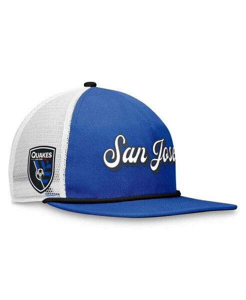 Men's Royal, White San Jose Earthquakes True Classic Golf Snapback Hat