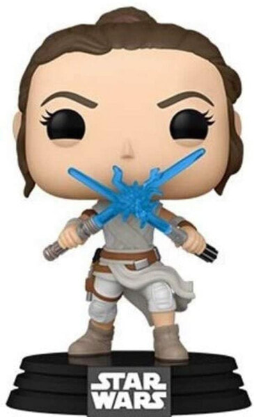 Funko Pop! Star Wars: SWEp9- Rey Skywalker with 2 Light Sabers - Star Wars Episode 9 - Vinyl Collectible Figure - Gift Idea - Official Merchandise - Toy for Children and Adults - Movies Fans