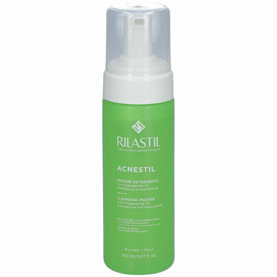 Čisticí pěna pro smíšenou a mastnou pleť se sklonem k akné Acnestil (Cleansing Mousse) 150 ml