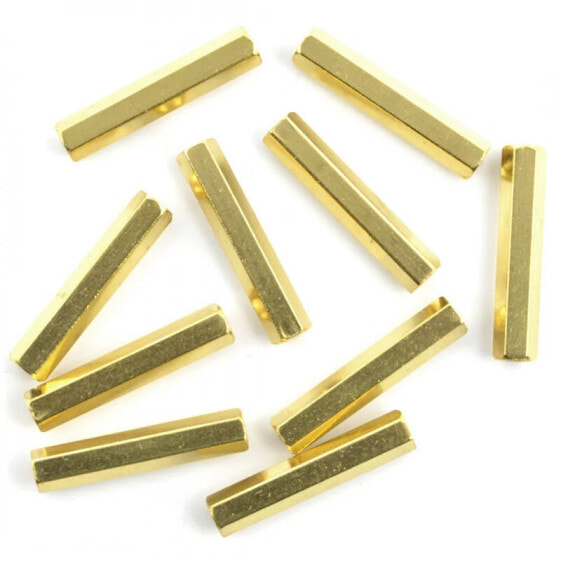 Brass Distance Sleeve - 25mm - 10pcs.