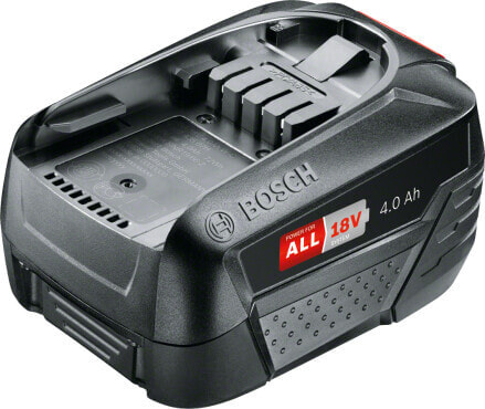 Bosch PBA 18V 4.0Ah W-C Battery - Battery - Lithium-Ion (Li-Ion) - 4 Ah - 18 V - BOSCH - Black