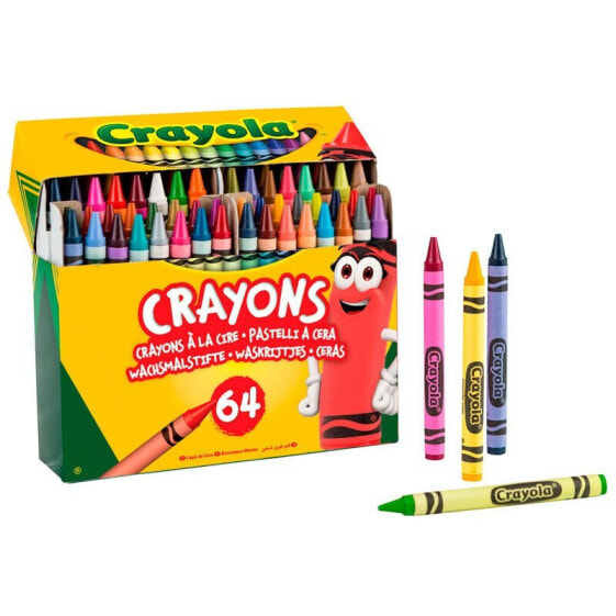 Цветные карандаши для детей Crayola® 64 шт.