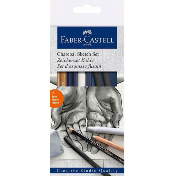 FABER CASTELL Creative Set Carboncillo 7 Pieces