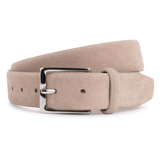 HACKETT Suede Feather Edge Leather Belt