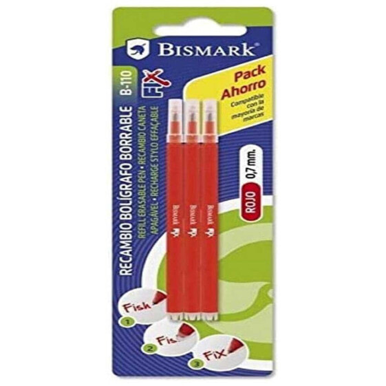 BISMARK 0.7 mm Erasable Pen Refills