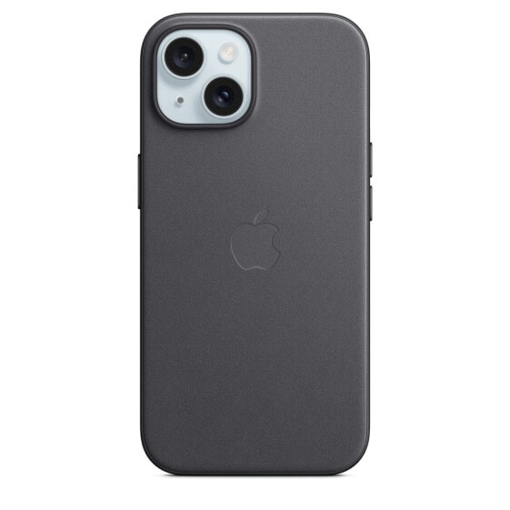 Apple iPhone 15 Feingewebe Case mit MagSafe"Schwarz iPhone 15