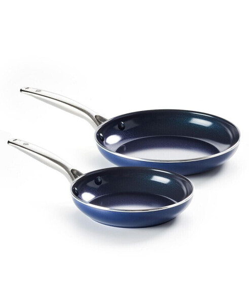 Diamond-Infused 9.5" and 11" Frying Pan Set.