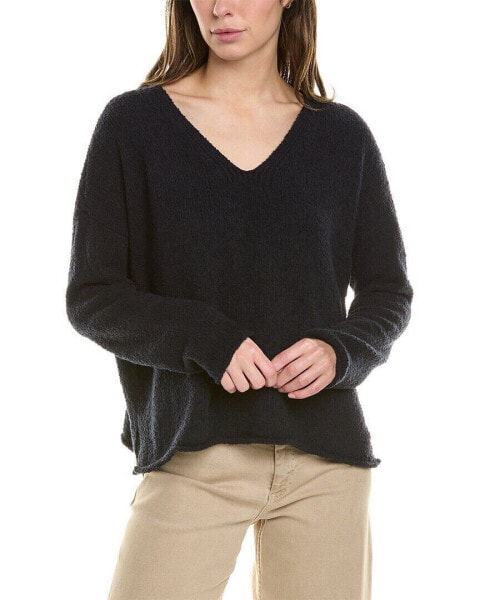 Eileen Fisher Boucle Cashmere-Blend Sweater Women's Xs