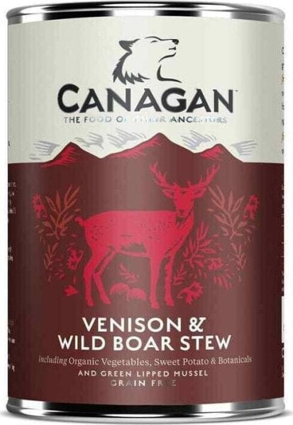 Canagan CANAGAN PIES pusz.400g VENISON&WILD /6