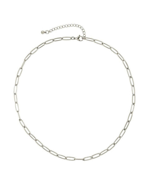 Rebl Jewelry aLEC PAPERCLIP Necklace