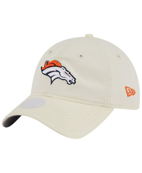 Women's Cream Denver Broncos Core Classic 2.0 Adjustable Hat