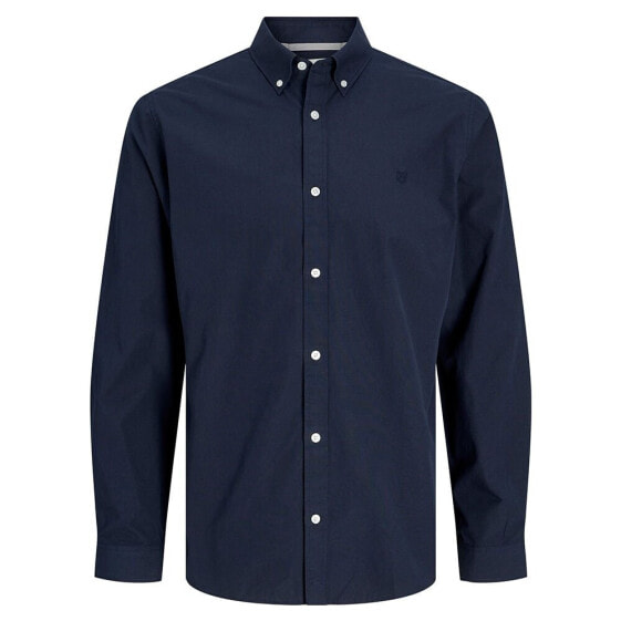 JACK & JONES Poplin Logo Comfort long sleeve shirt