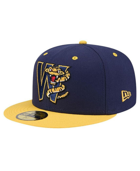 Men's Navy Wisconsin Timber Rattlers Theme Night Brewers Sunday 59FIFTY Fitted Hat