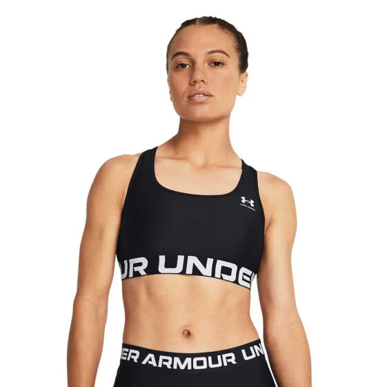 UNDER ARMOUR HG Authentics Branded Sports Bra Medium Support