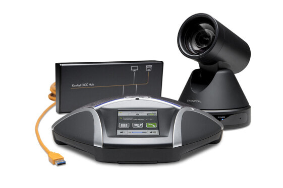 Konftel C5055Wx (video kit EU) - Group video conferencing system - Full HD - 60 fps - 72.5° - 12x - Black