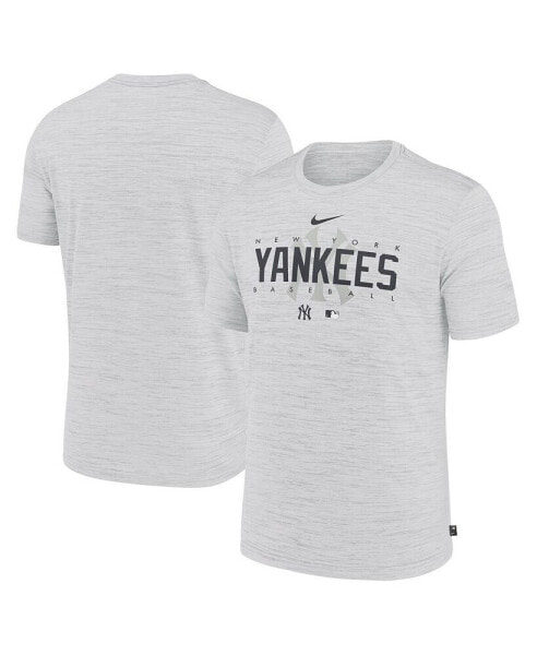 Футболка Nike мужская белая New York Yankees Authentic Collection Velocity Performance