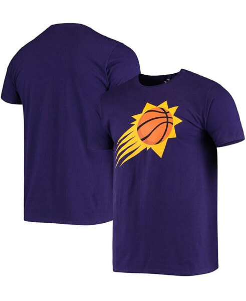 Men's Purple Phoenix Suns Primary Team Logo T-shirt