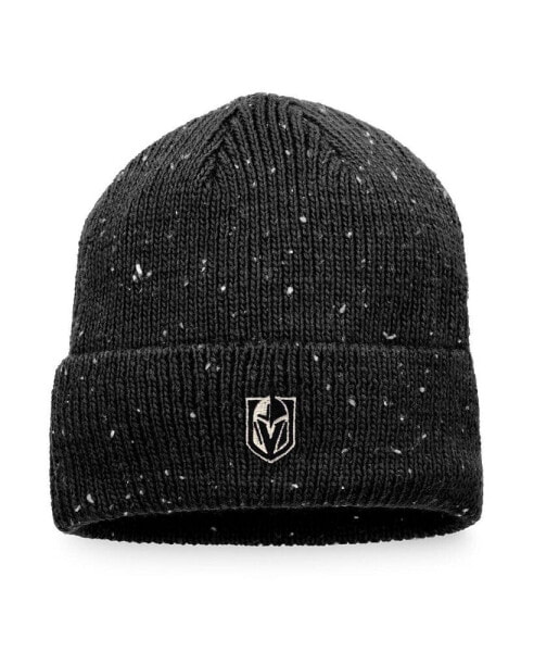 Men's Black Vegas Golden Knights Authentic Pro Rink Pinnacle Cuffed Knit Hat