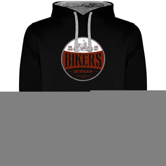 KRUSKIS Bikers Enthusiasm Two Colour hoodie