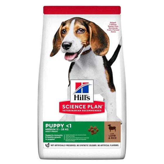 HILL´S SP Puppy Medium Lamb Rice 14kg Dog Food