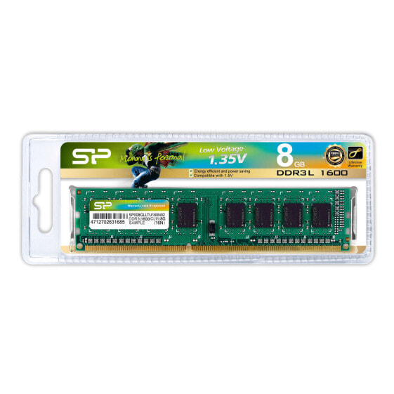 Память RAM Silicon Power SP008GLLTU160N02 DDR3L CL11 8 Гб