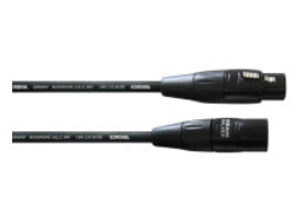 Cordial CIM 2.5 FM - XLR (3-pin) - Male - XLR (3-pin) - Female - 2.5 m - Black