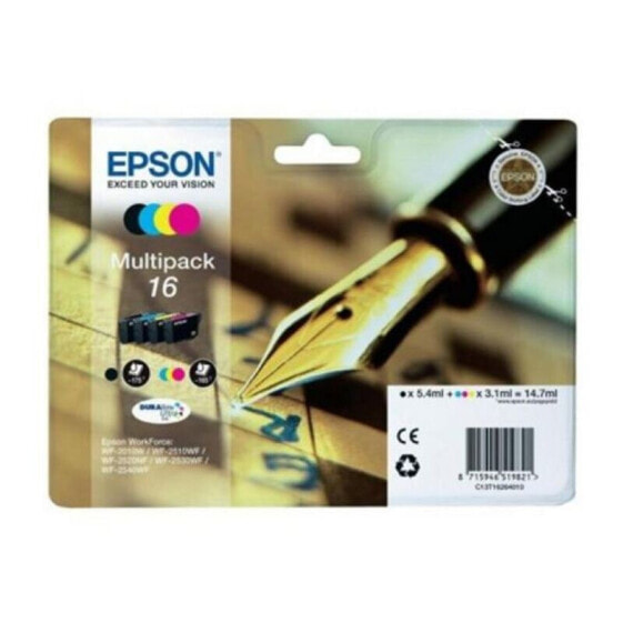 Картридж с Совместимый чернилами Epson C13T16264012 Жёлтый Чёрный Циановый Розовый